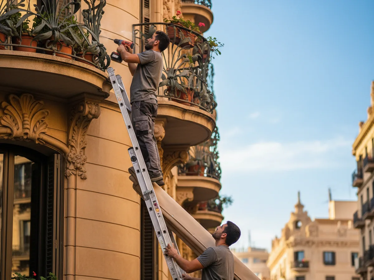 Instalación de Toldos